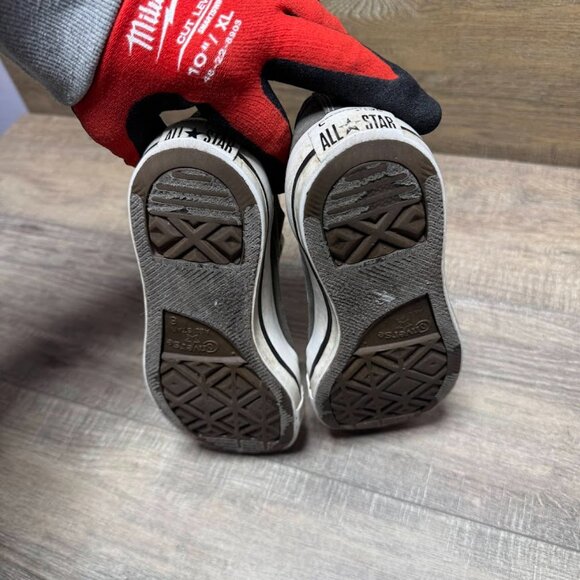 Converse Chuck Taylor Ox Gray Canvas Sneakers Women's Size 8 - Picture 4 of 7